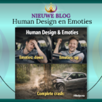 Human Design emoties en de emotionele golf met pieken, dalen en een mogelijke emotionele crash