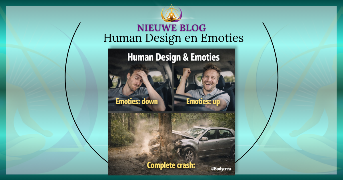 Human Design emoties en de emotionele golf met pieken, dalen en een mogelijke emotionele crash