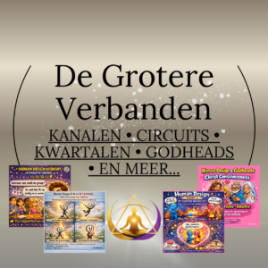 Human Design kaartendeck De Grote Verbanden van Body Crea over kanalen, circuits, kwartalen, Godheads en aanvullende thema’s.